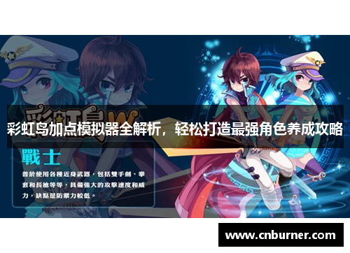 彩虹岛加点模拟器全解析，轻松打造最强角色养成攻略